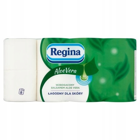 REGINA PAPIER TOALETOWY ALOE VERA 8 ROLEK