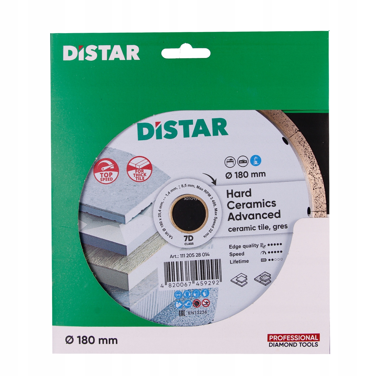 Di-Star Tarcza diamentowa HARD Ceramics Advanced Marka Distar