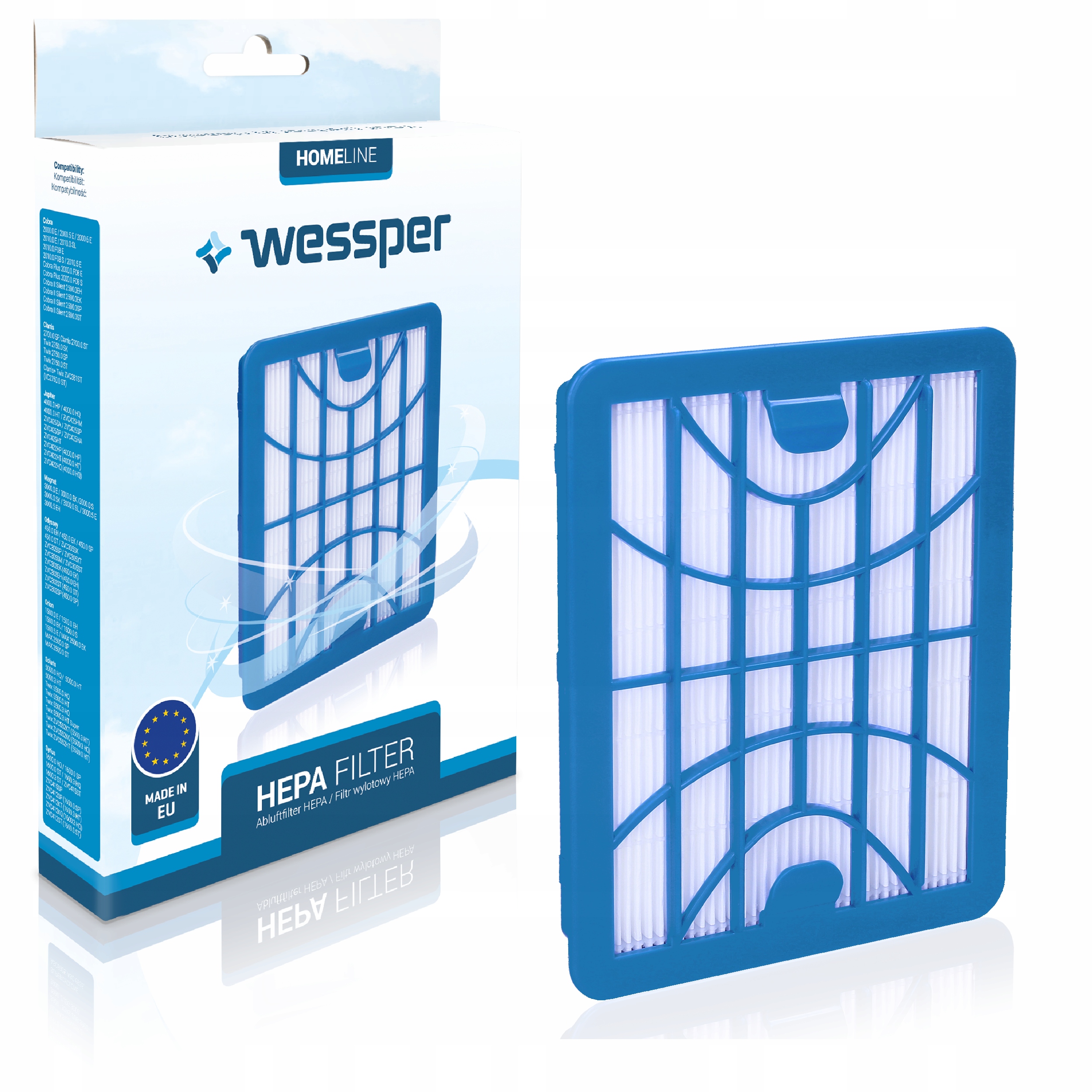 

Filtr do odkurzacza Zelmer Typ 1600.0.K04S T Hepa