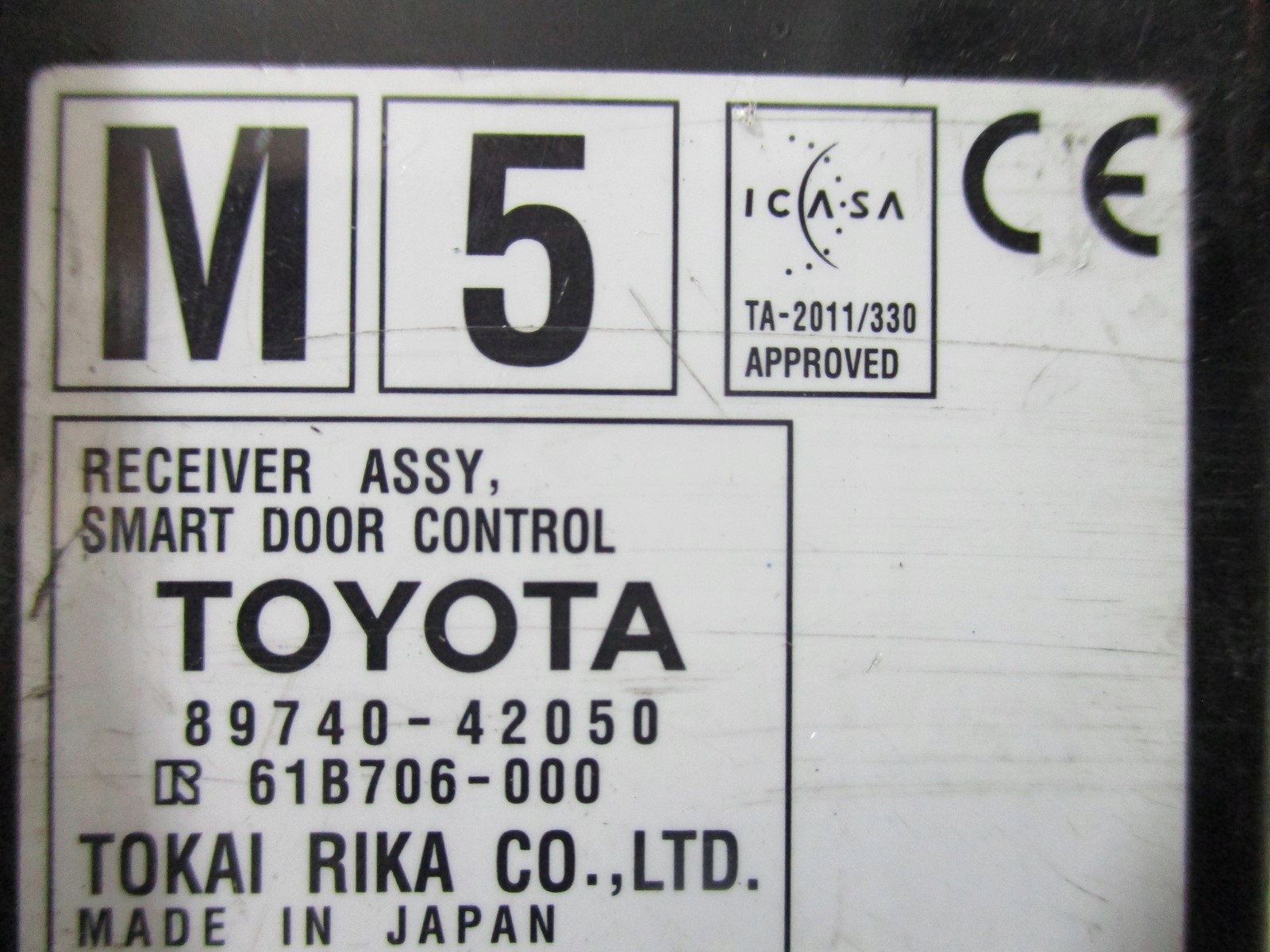 module control unit smart key Toyota Rav4 89740-42050