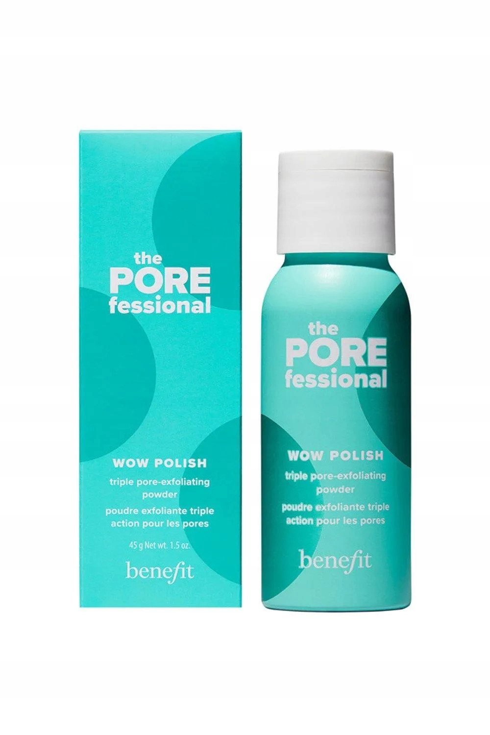 Benefit Wow Polish Triple exfoliační pudrový peeling na póry 45 g