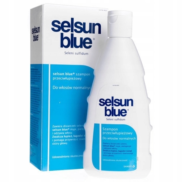 

Selsun Blue szampon 200 ml włosy normalne Łupież