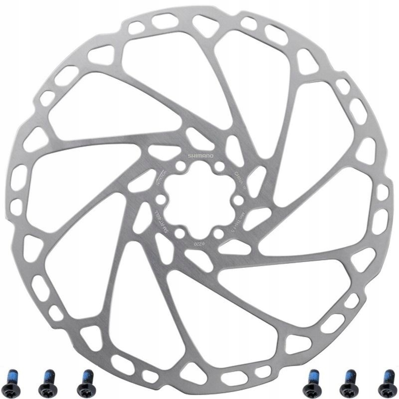 Tarcza hamulcowa 220 mm Shimano Slx SM-RT66 6 śrub płytka