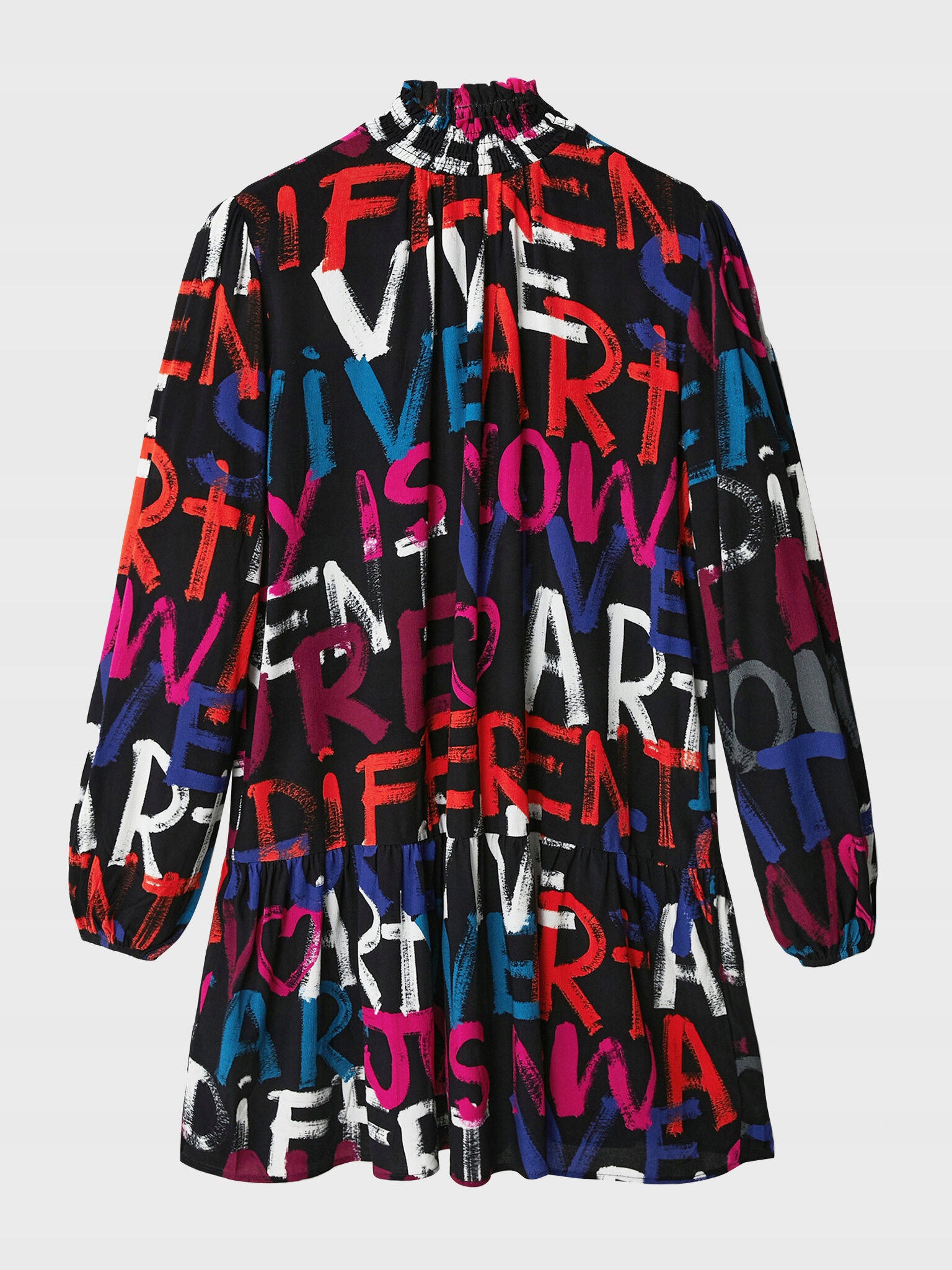 Desigual Sukienka codzienna Siena 22WWVW10 Kolorowy Regular Fit