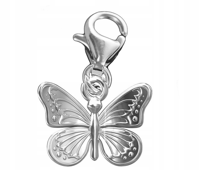 

Charms Motyl motylek do Bransoletki Srebro