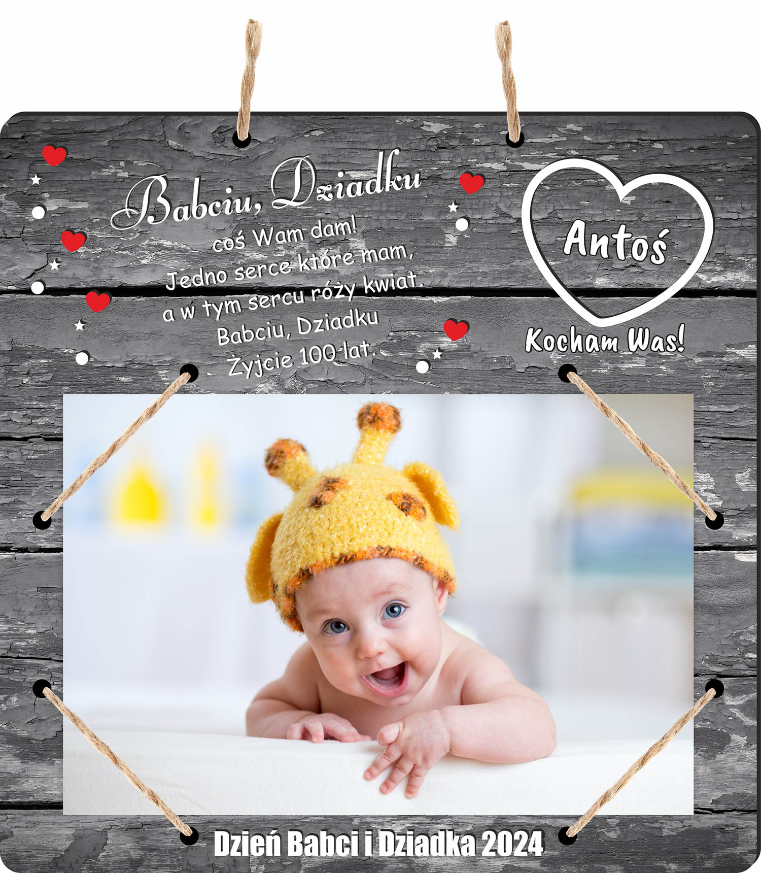KARTKA dzień babci i dziadka RAMKA magnes PREZENT Kod producenta RDB1