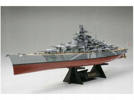 Loď bitevní lodi Tirpitz model 78015 Tamiya