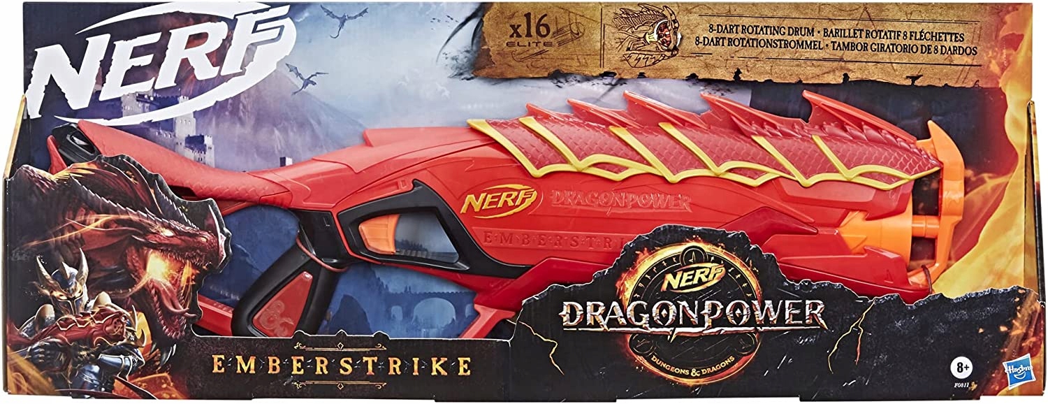 NERF ELITE PISTOLET DRAGONPOWER EMBERSTRIKE F0811 Bohater / Bajka brak
