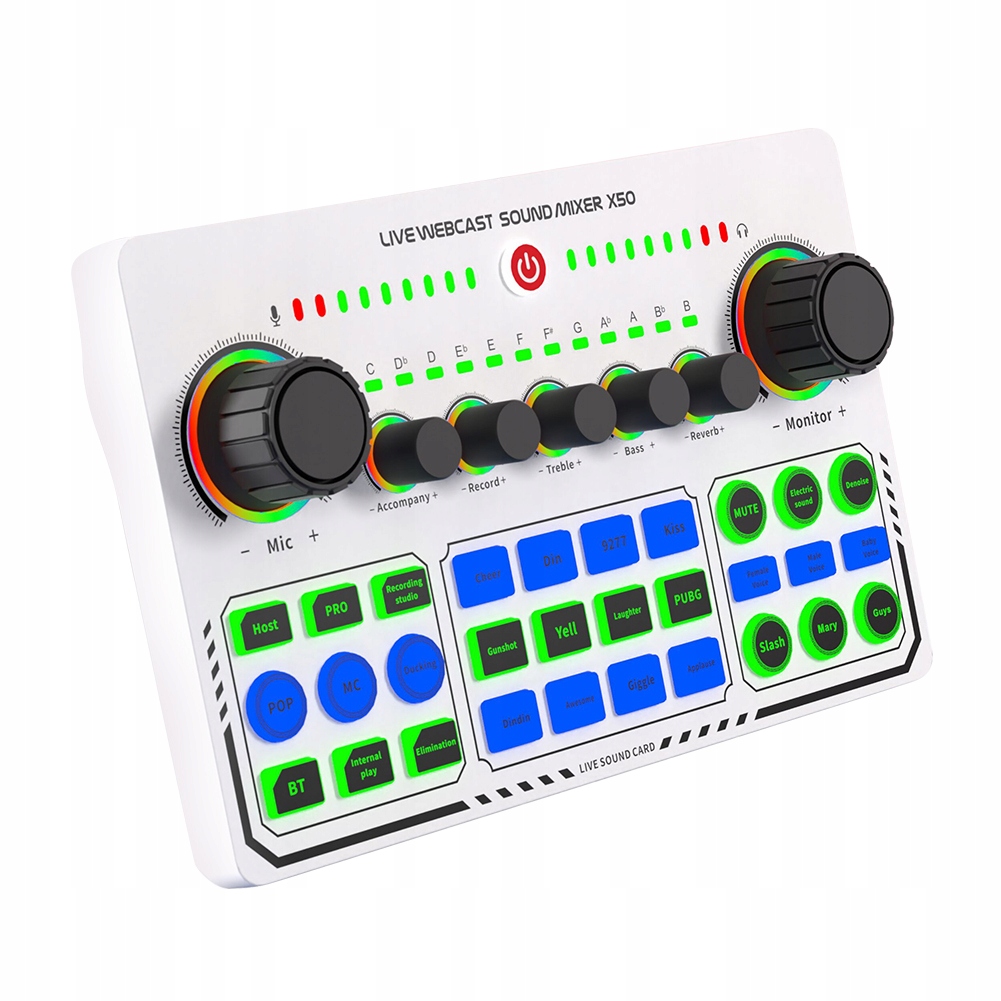 ffects Sound Mixer for Live Streaming Broadcasting