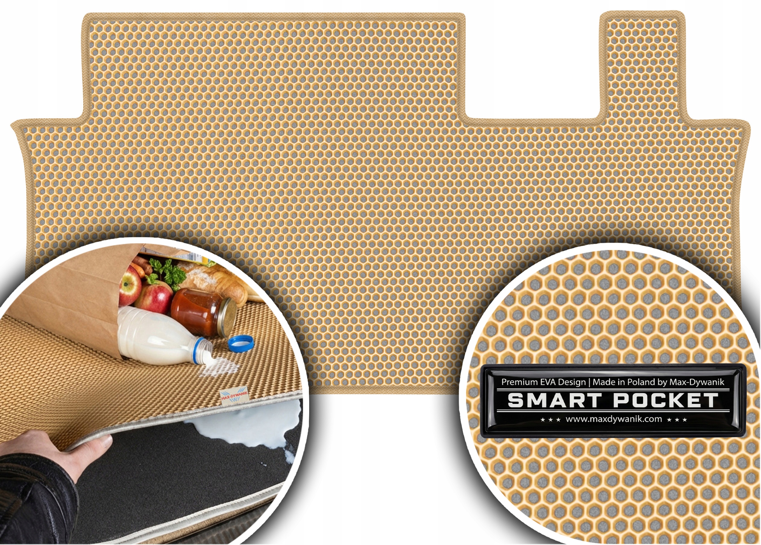 Toyota Proace Verso Van 2016- Vložka do zavazadlového prostoru Eva Smart Pocket Béžová