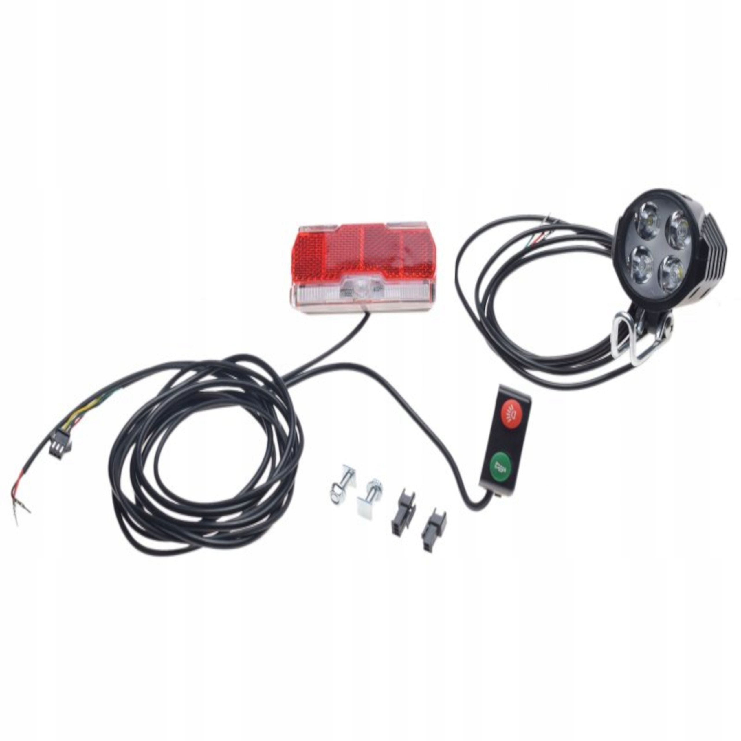 Lampa Przód I Tył Do Hulajnoga E-bike 12-60V