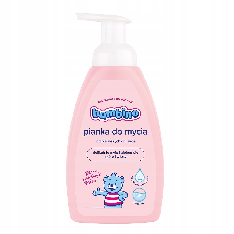 

Bambino Pianka do mycia od pierwszych dni 500ml