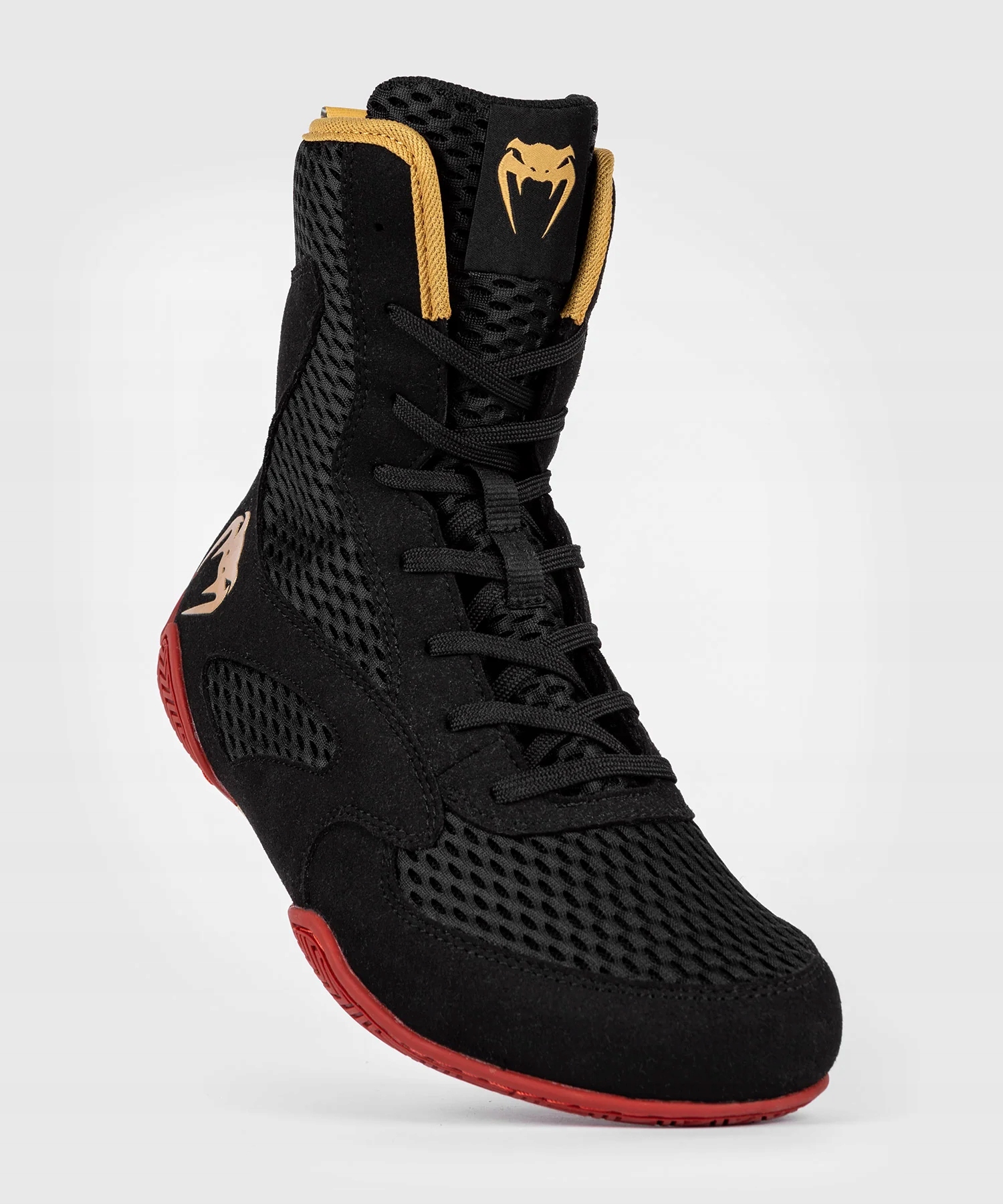 Venum Boxerské boty Contender Black/Gold/Red 44.5