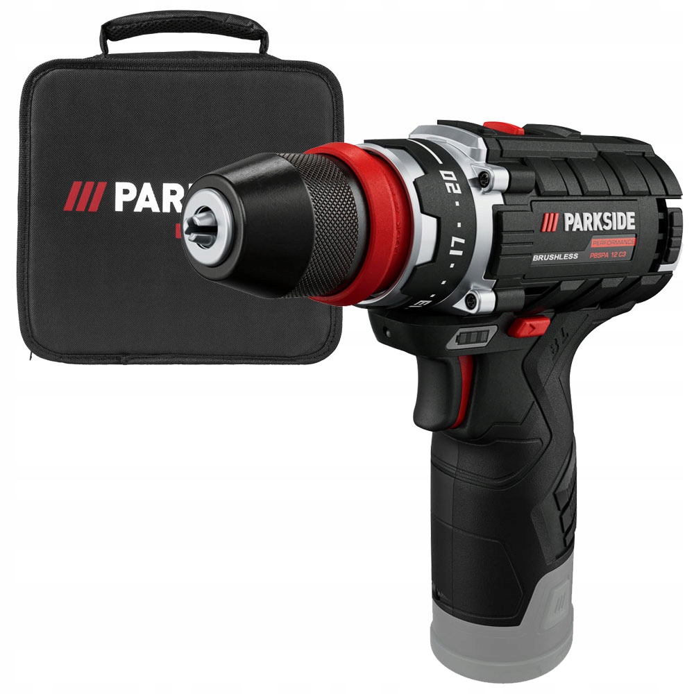 Дриль-шуруповерт Paskside Performance PBSPA 12 12V + кейс