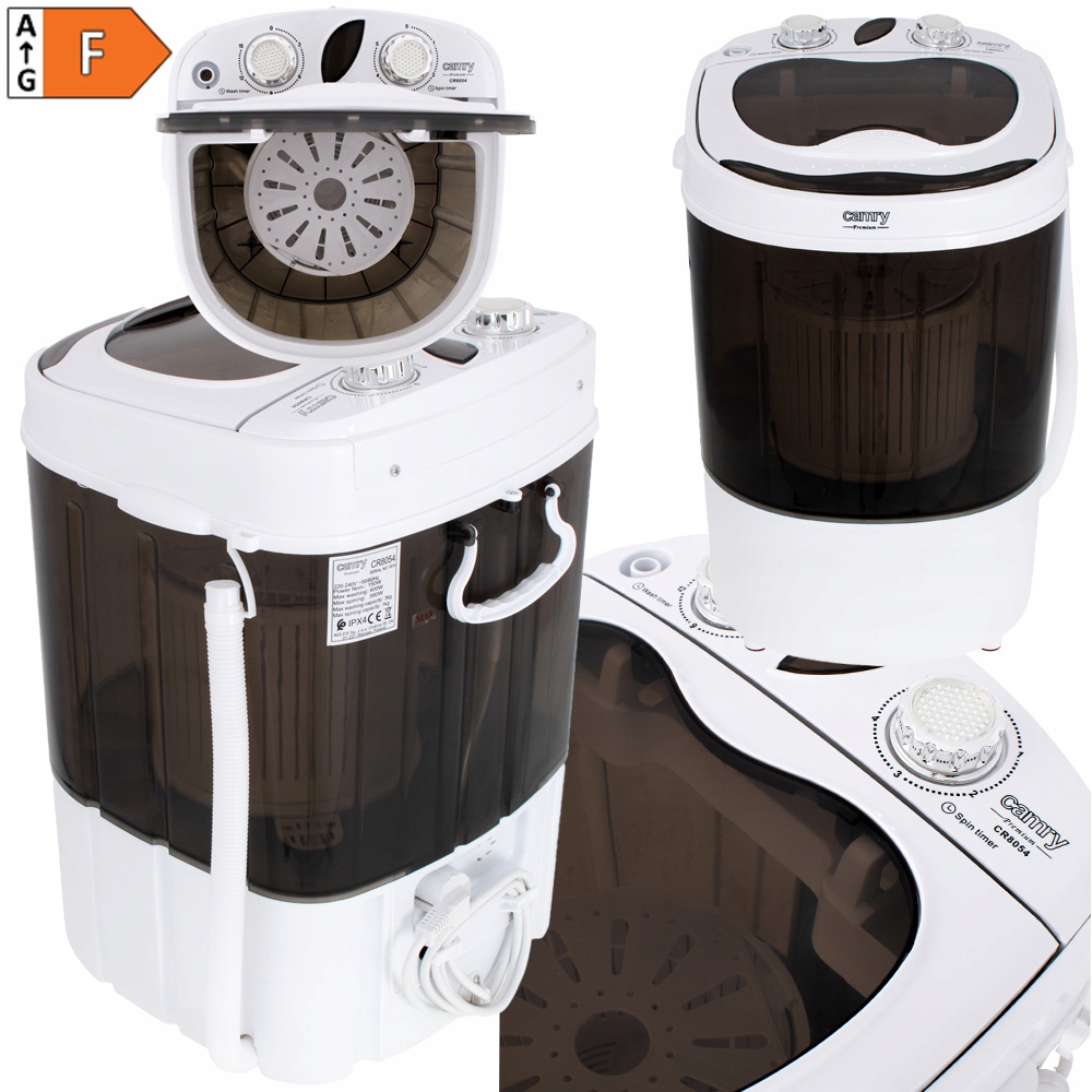Pralka Turystyczna Z Wirówką Wsad 3kg 1kg Wąż Pralka Wirnikowa Typu Frania