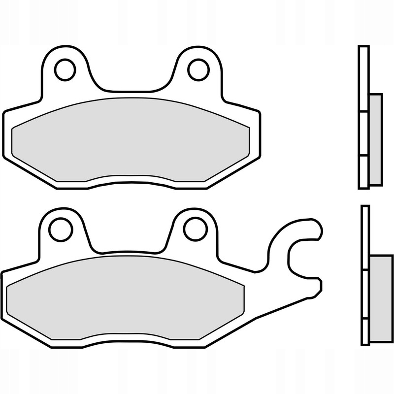 Brzdové Doštičky Brembo Triumph Daytona 1000 Yamaha XTZ750 07YA20SP