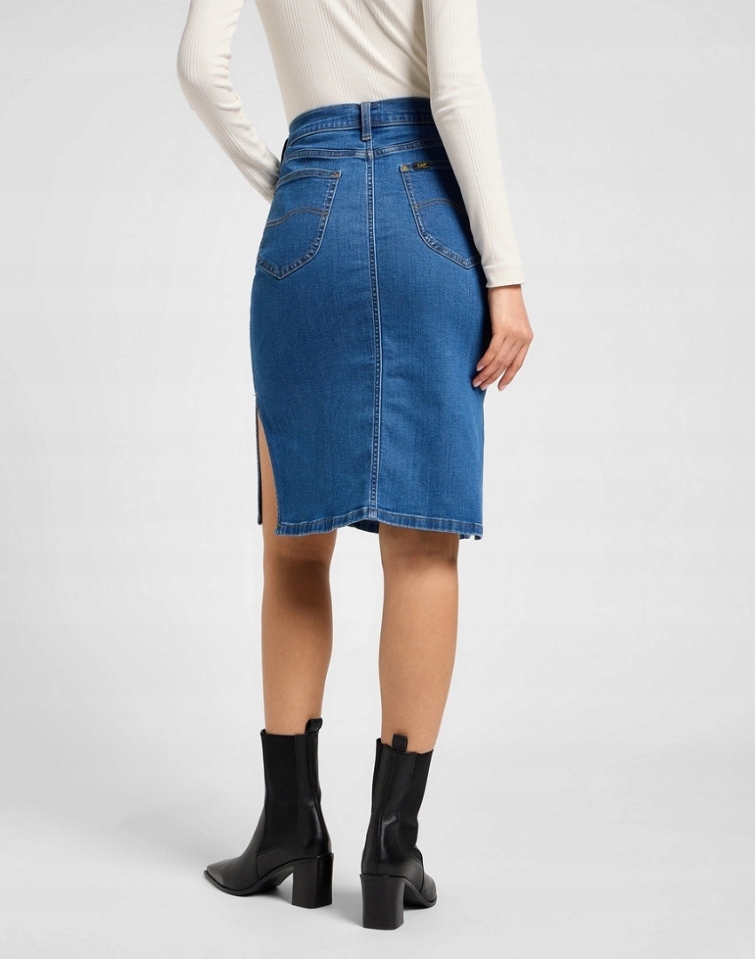 Dámská sukně Lee Skirt Calming Blue 112355262 W28