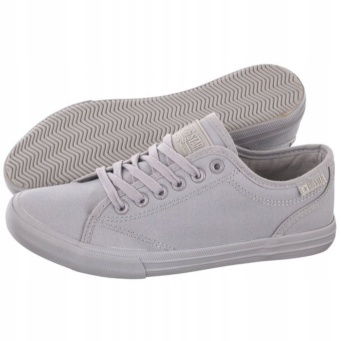 

Buty Damskie Trampki Big Star Szare JJ274069