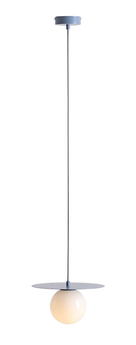 Závěsné stropní svítidlo Loop modrá Aldex 1125G16_S E27 skleněná koule 14 cm