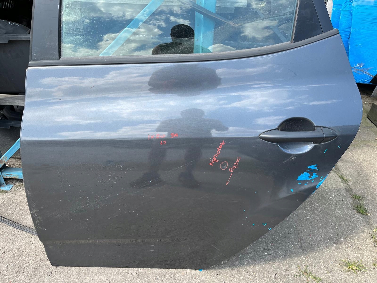 HYUNDAI IX20 door left rear part rear. left 9A 2010