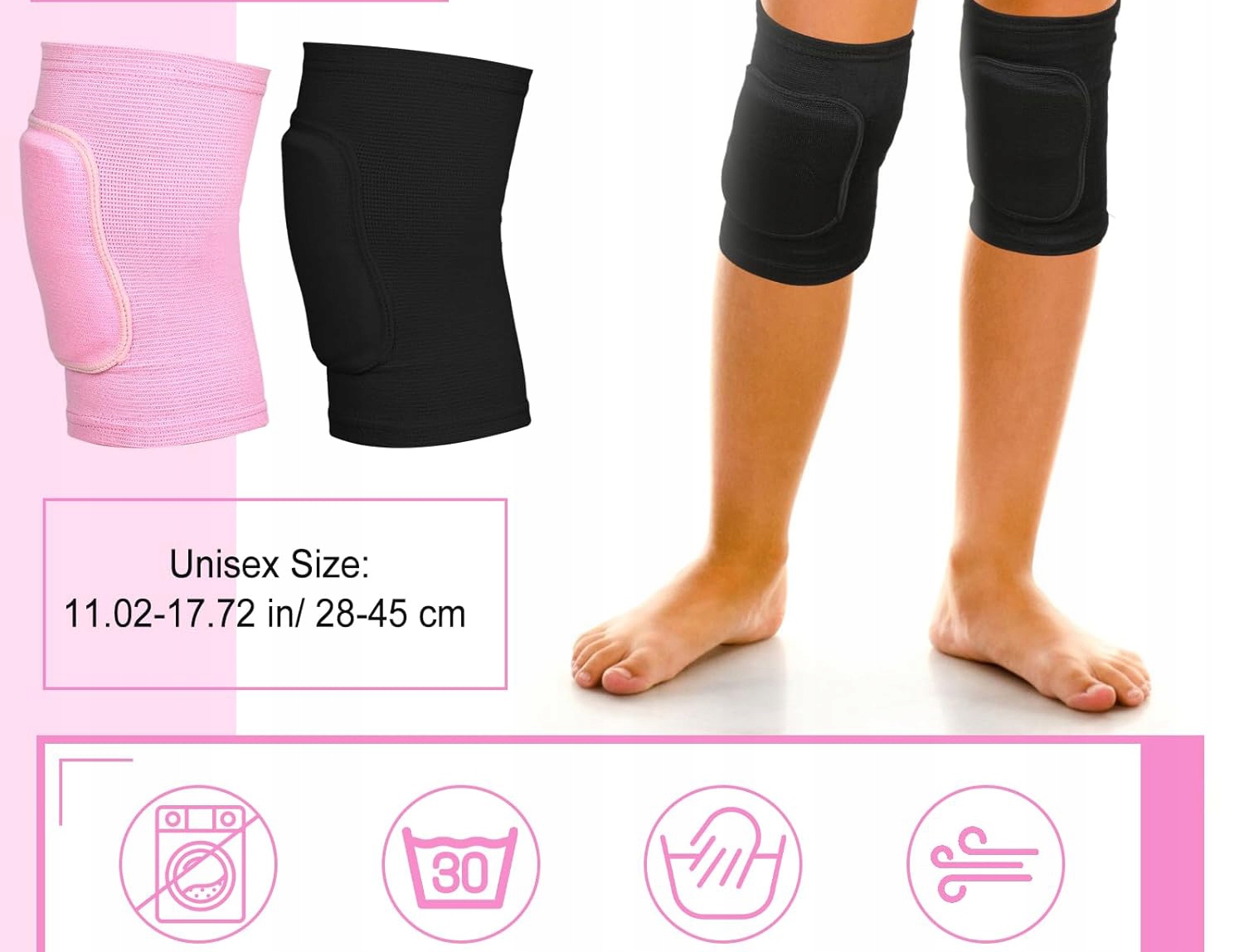 ZESTAW RĘKAWÓW DO SIATKÓWKI I OCHRANIACZY NA KOLANA DOROŚLI I MŁODZIEŻ 8SZT Kod producenta 9824ysd