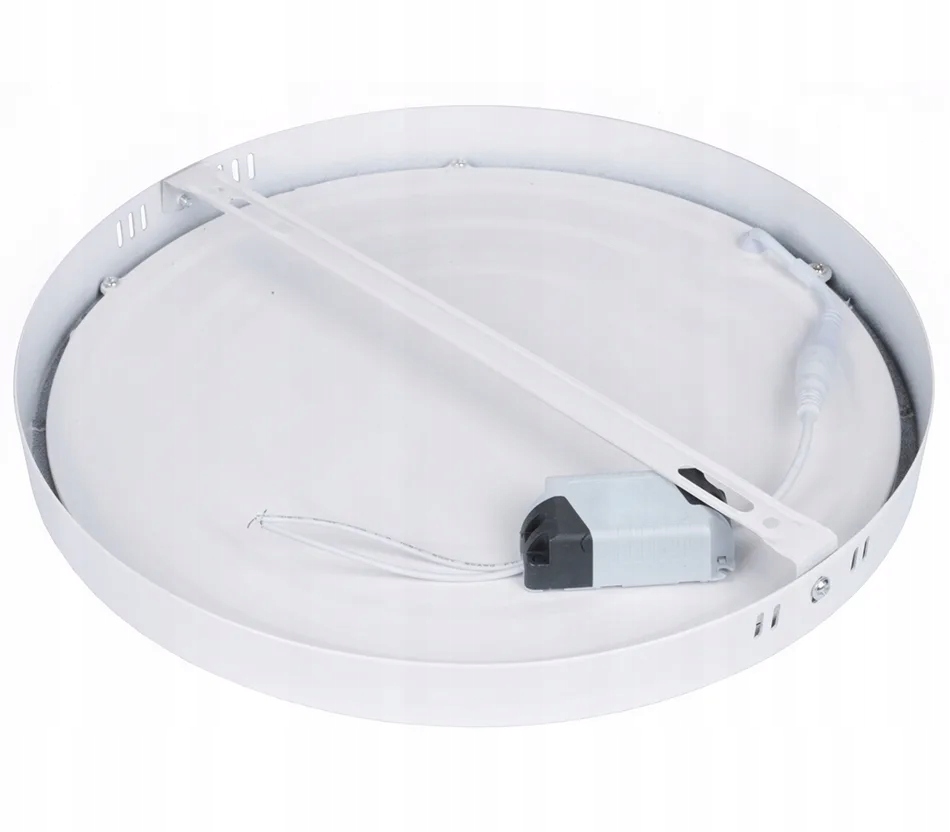 LAMPA SUFITOWA PLAFON LED NATYNKOWY OKRĄGŁY BIAŁY BARWA CIEPŁA 18W Rodzaj plafon