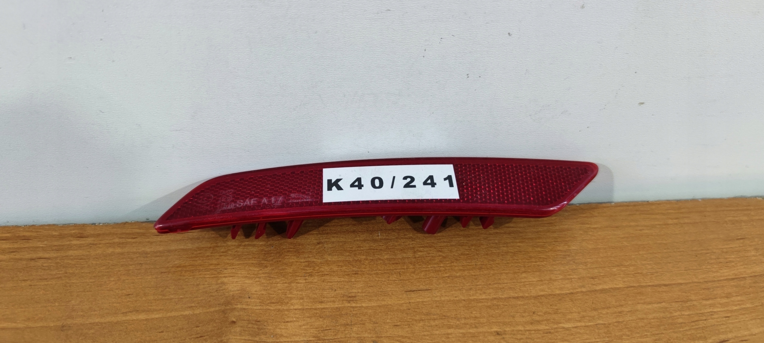 JAGUAR and-PACE left ODBLASK light W bumper rear part L