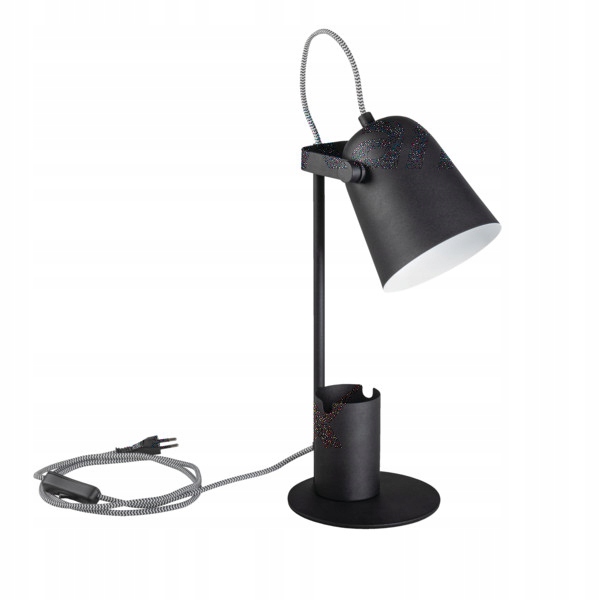 

Lampka biurkowa Kanlux Raibo E27 czarna max 5W