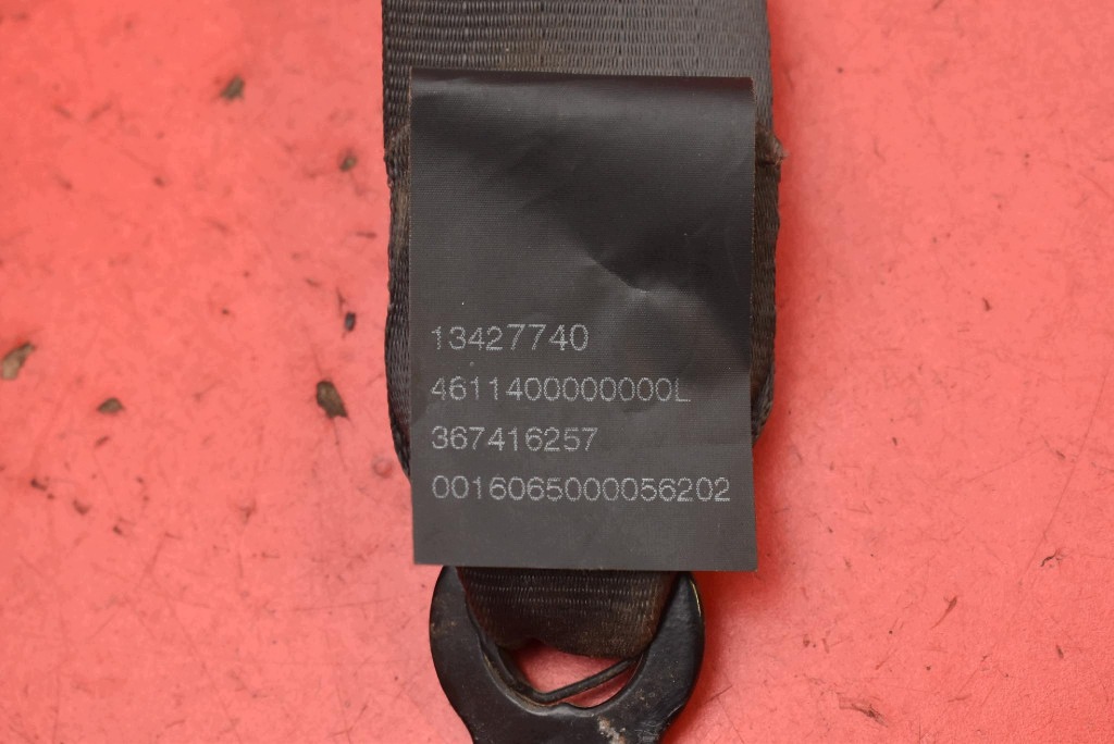 seat belt left front 13427740 OPEL CORSA E 14-20