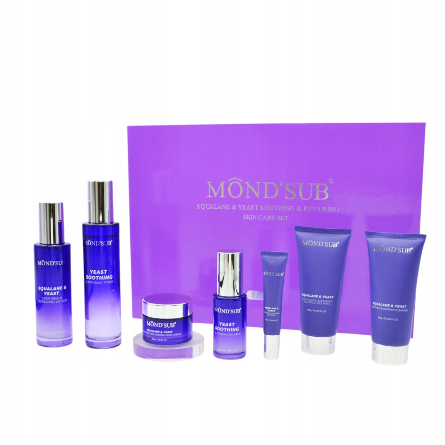 Zestaw do Pielęgnacji Twarzy Duży ,zawiera 7 produktów