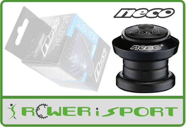 Stery NECO H867EW 1-1/8 " AHEAD czarne Rodzaj ahead