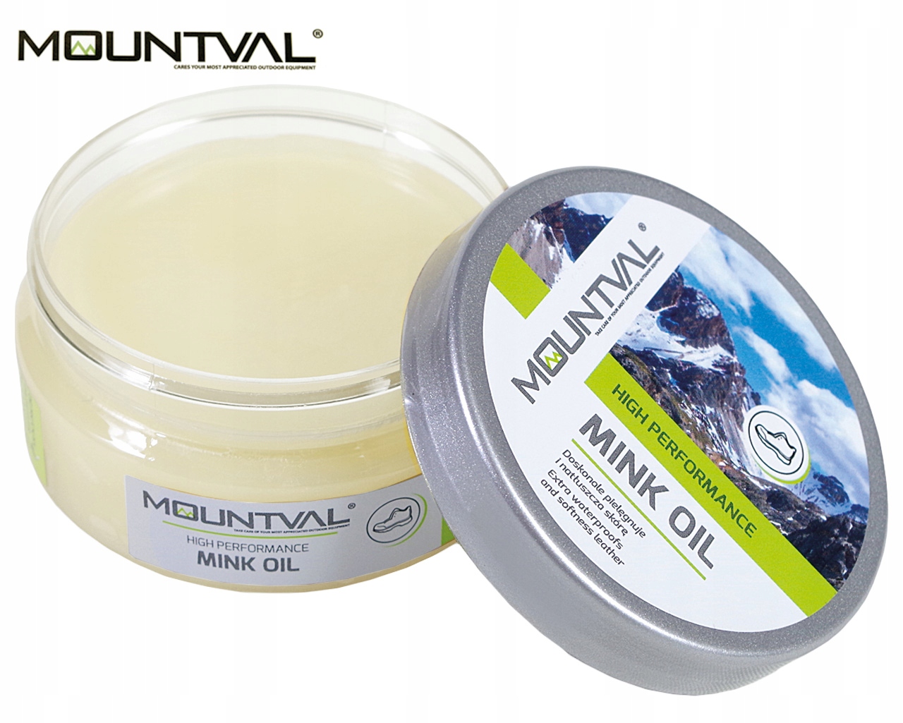 PASTA DO BUTÓW OLEJOWA TŁUSZCZ IMPREGNAT MOUNTVAL MINK OIL Forma pasta