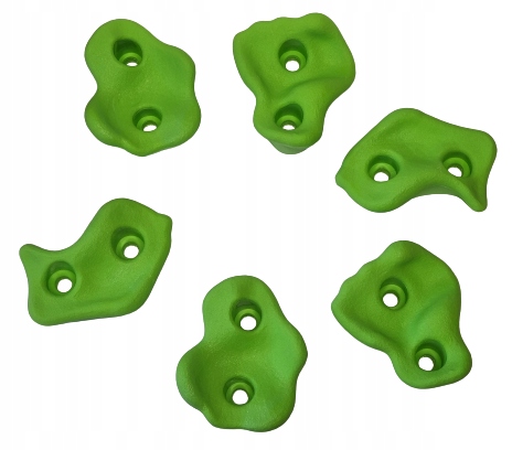 

Kamienie do Wspinaczki Uchwyty 6 sztuk Limonka