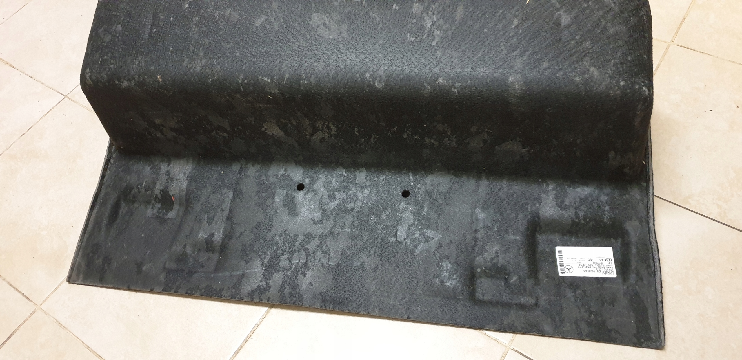 upholstery boot passenger compartment MERCEDES S W222 A2226941825 OE EU