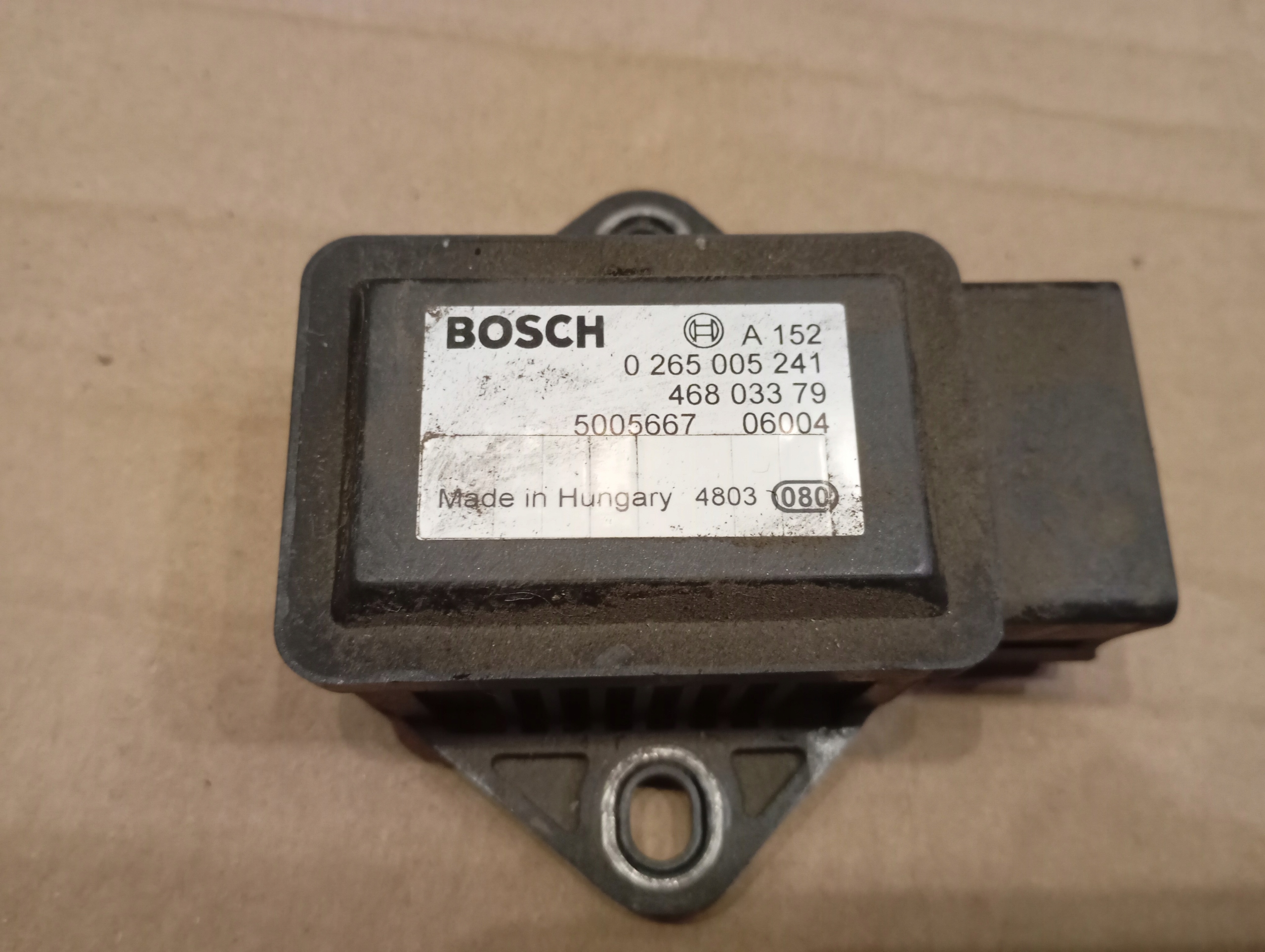 Bosch 0265005241, 46803379 czujnik moduł esp