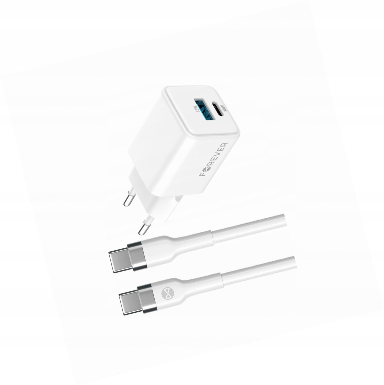 Szybka ładowarka GaN 30W Usb i Usb-c z kablem do Xiaomi Redmi 13C 5G