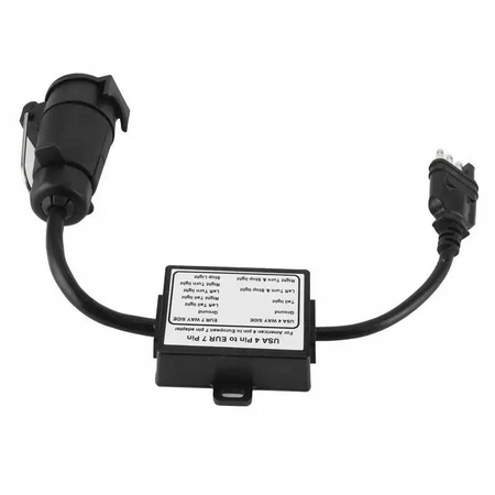 USA 4 PIN NA EU 7 PIN HAK ADAPTER PRZEJŚCIÓWKA