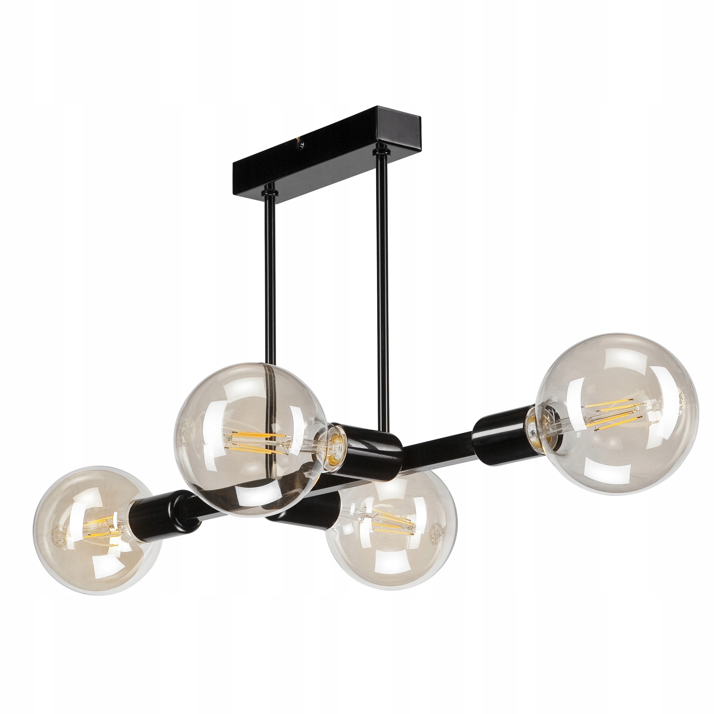 Plafon Edison Rurki Patyk Lamkur Astrid 42855 Czarny
