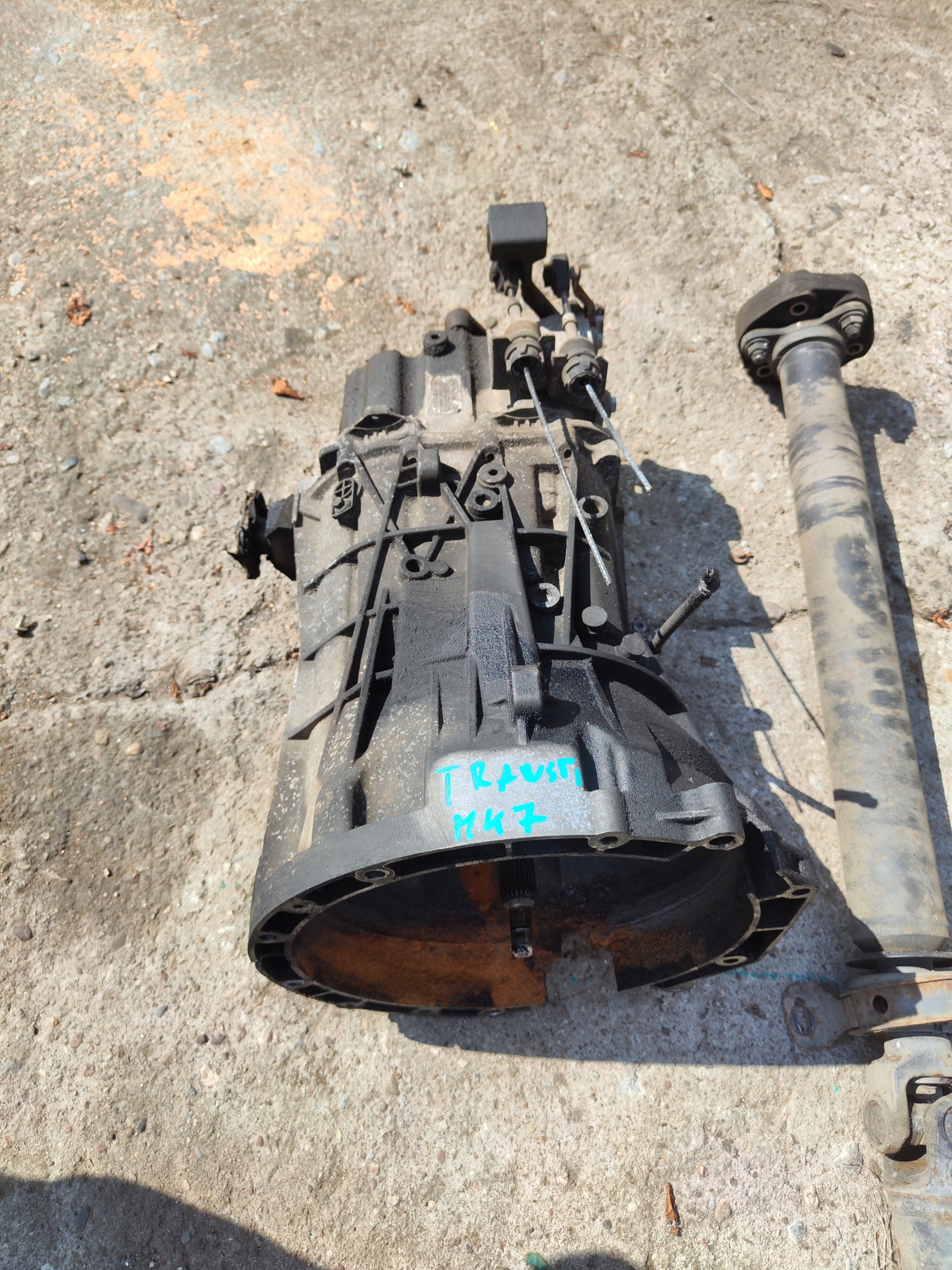 FORD TRANSIT MK7 2.4 акпп зад привод