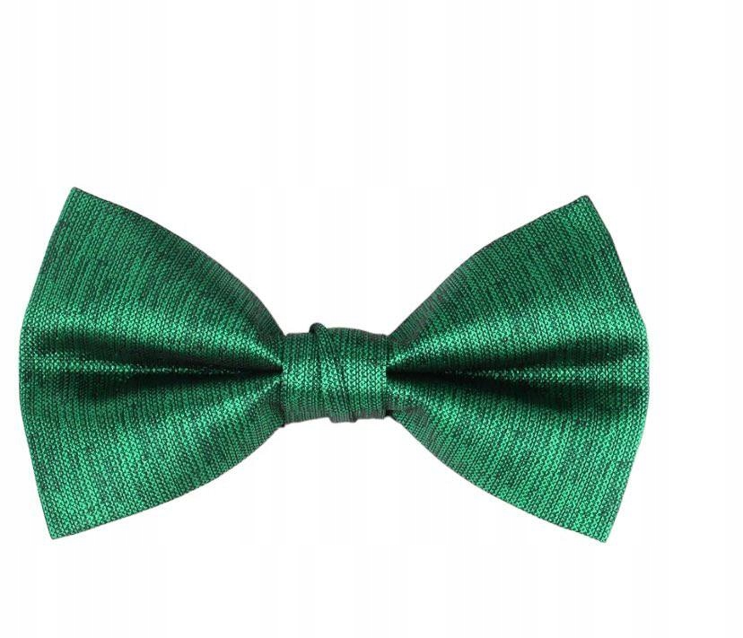 MUSZKA MUCHA MĘSKA BUTELKOWA ELEGANCKA POŁYSK GRUBY MATERIAŁ 100% POLIESTER