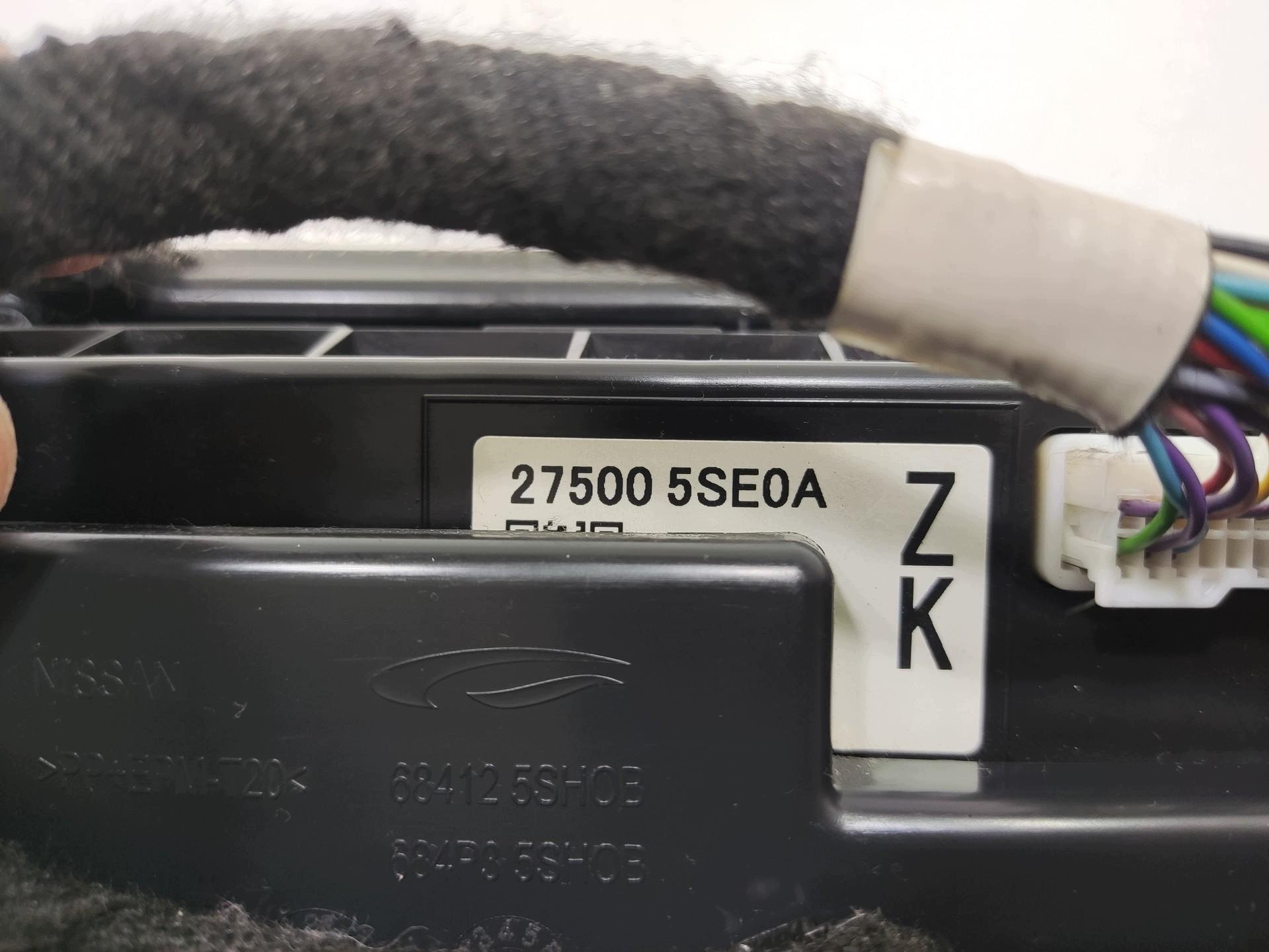 prekidač klime rešetka ventilacije NISSAN LEAF II 2017-2022 27500-5SE0A