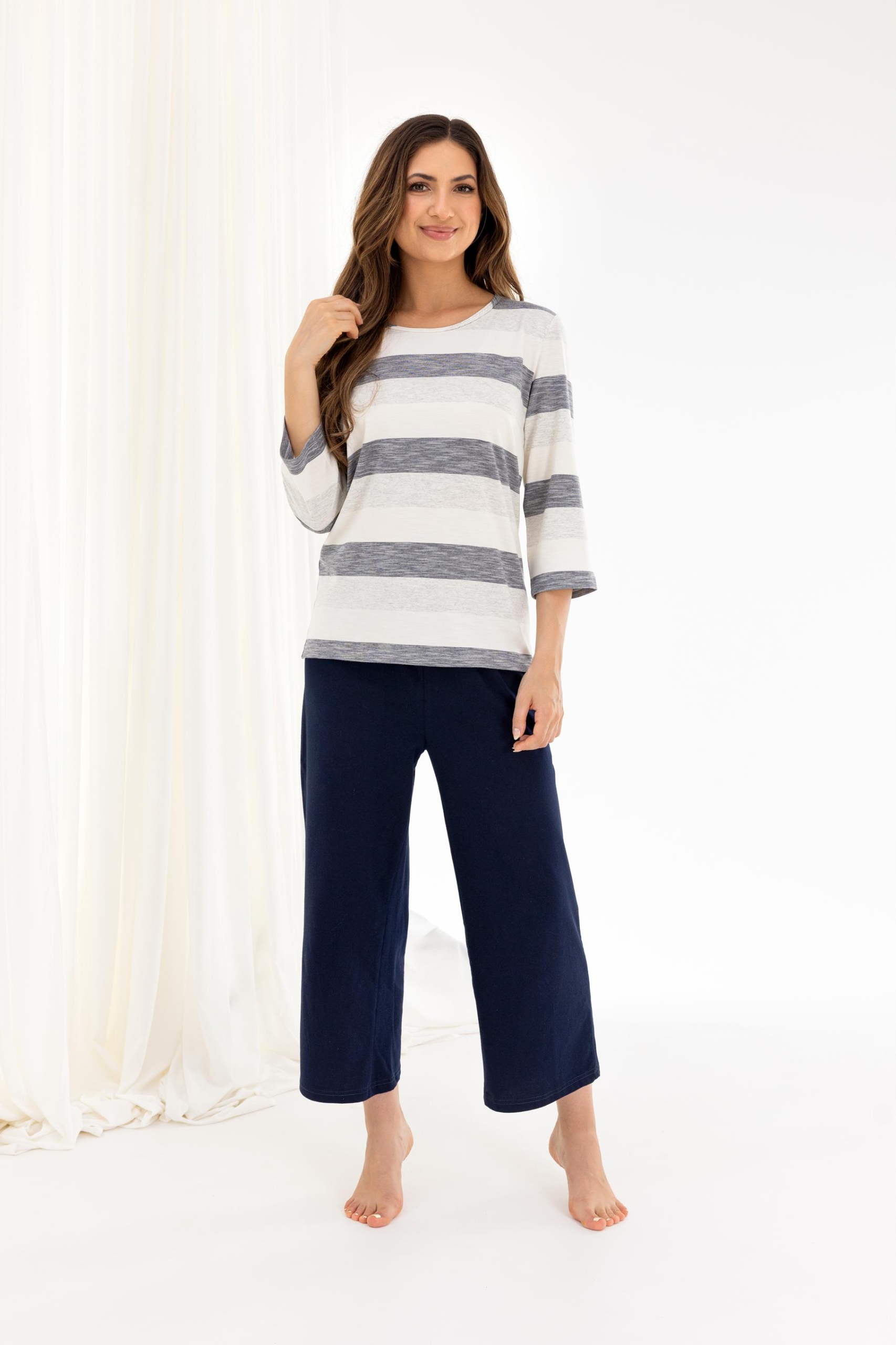 Dámské pyžamo Regina 719 XXL námořnická modrá