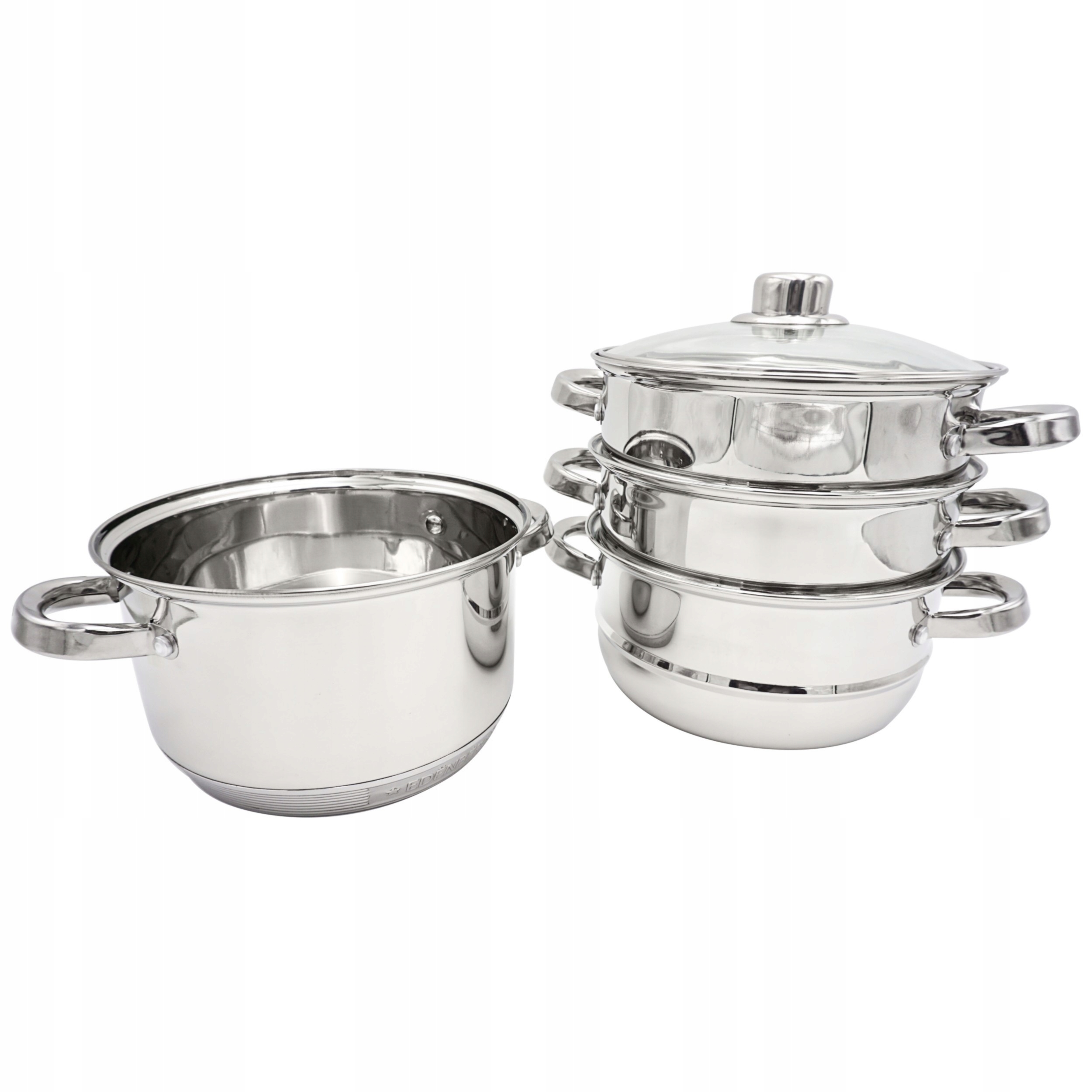 GARNEK DO GOTOWANIA NA PARZE STAL 4x4L / śr. 22cm. EAN (GTIN) 9333527671370