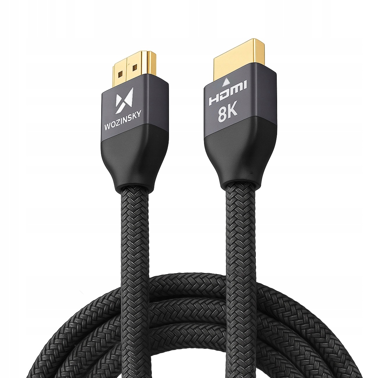Wozinsky kabel Hdmi 2.1 8K 48Gbps 4K 120Hz 3m srebrny (WHDMI-30)