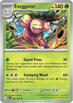 Exeggutor (meg 005) Reverse
