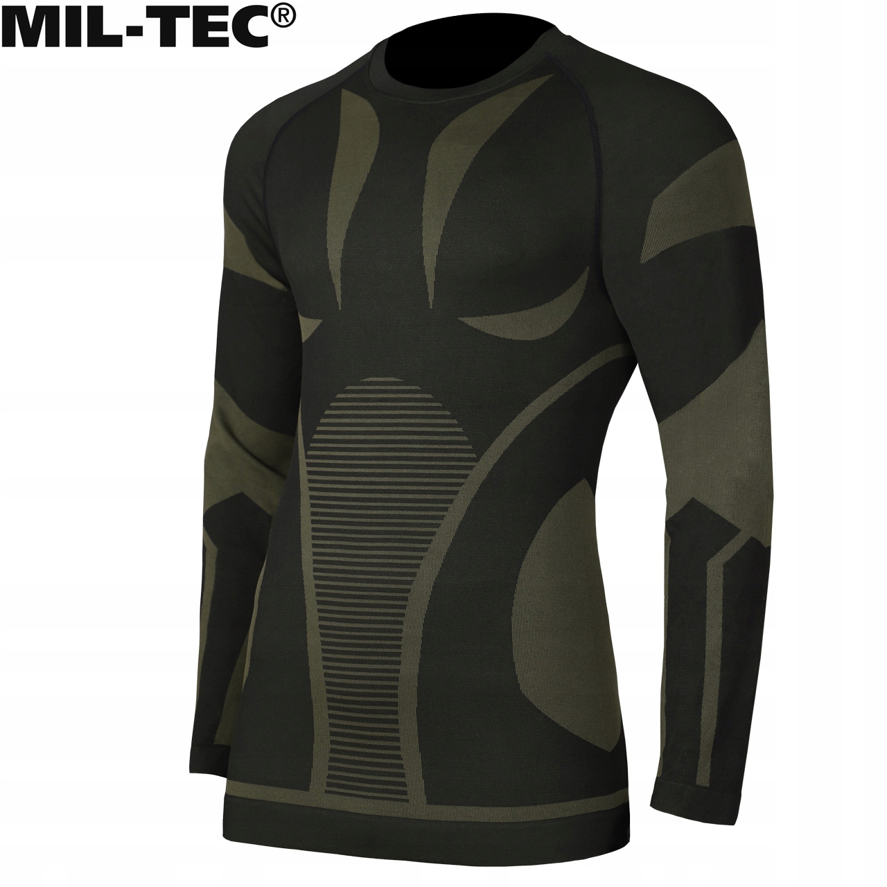 BIELIZNA TERMOAKTYWNA MĘSKA Odzież Termiczna 4-way stretch MIL-TEC L/XL Rozmiar L/XL