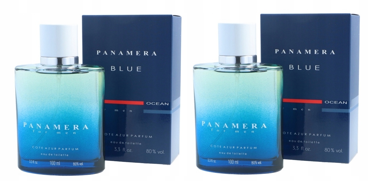 Cote d'Azur Panamera Blue Ocean 2x100 ml toaletní voda Men Set