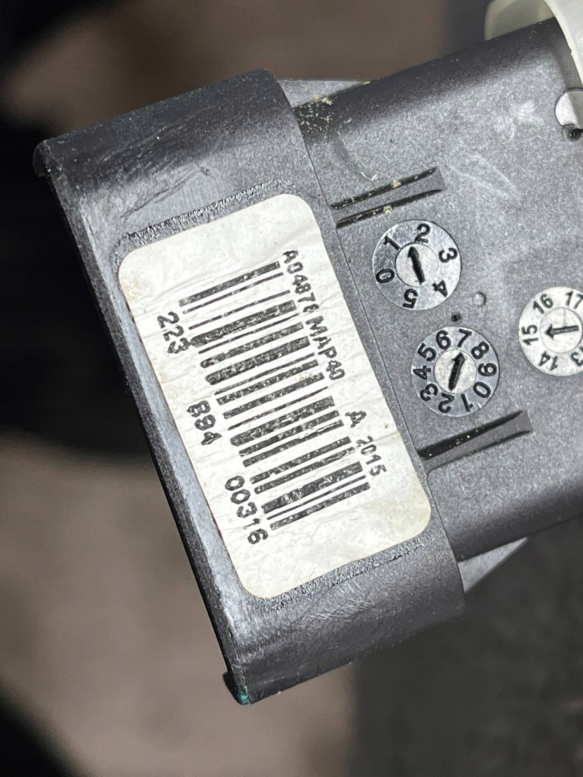 lock door przednich Citroen C3 9800624480