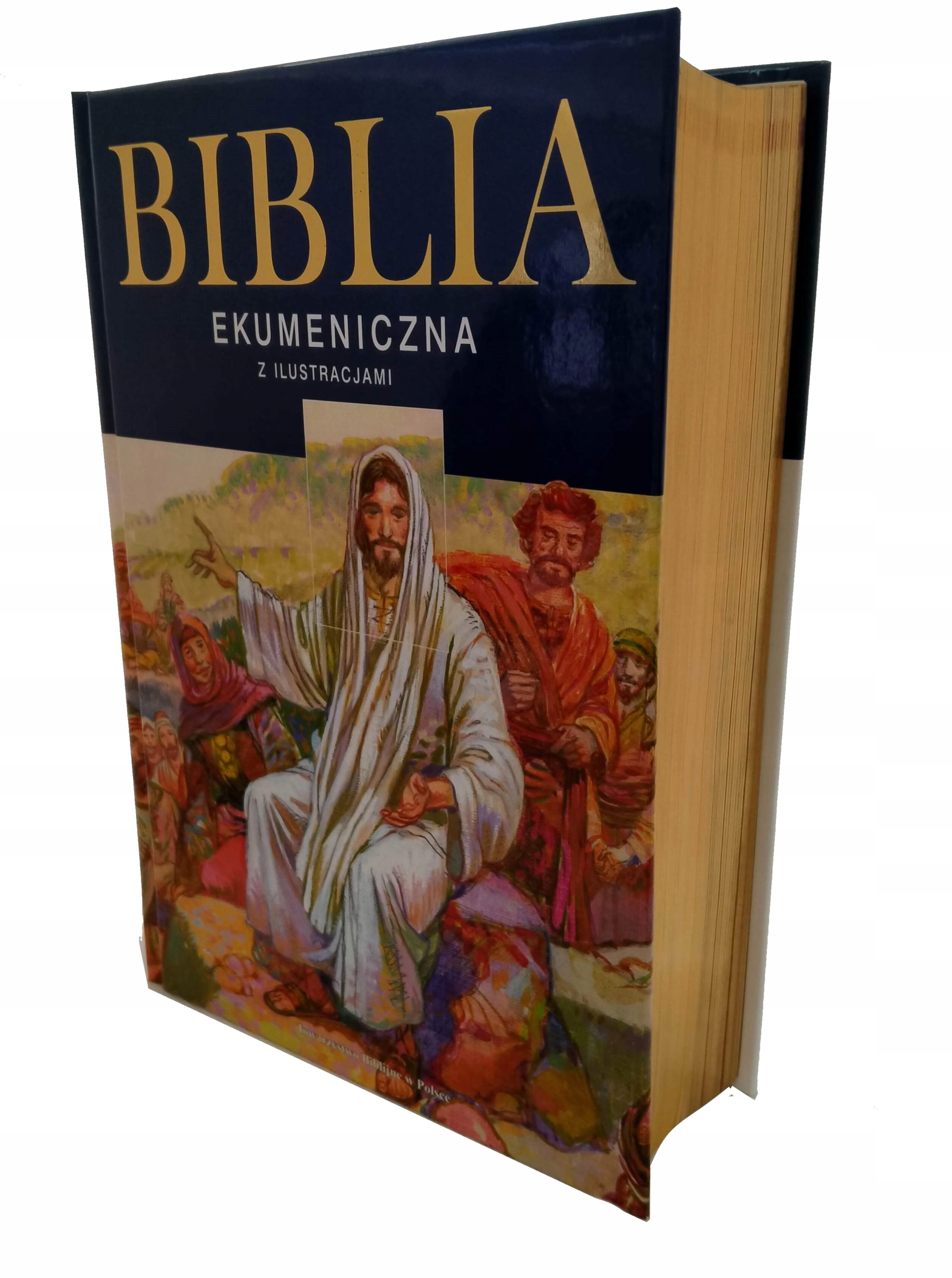 

Biblia Ekumeniczna Z Ilustracjami i złoceniami