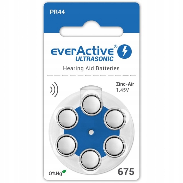 

675 6BL Everactive Ultrasonic Baterie do aparatów